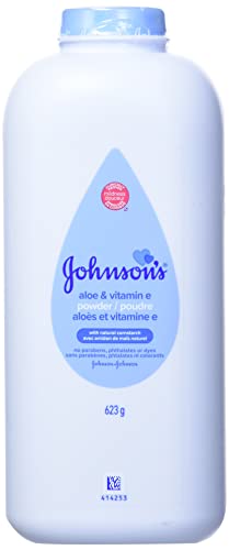 Johnson's Baby Powder - Aloe Vera, Vitamin E - 623g