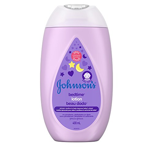 Johnson's Baby bedtime lotion and cream for dry skin