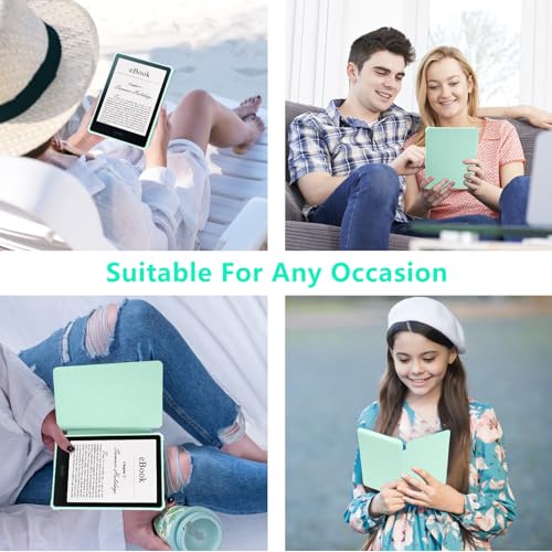 VIP Kindle Paperwhite Case, Light Shell Cover, Green