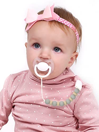 Silicone Soother Clips for Newborn Baby Pacifier Storage