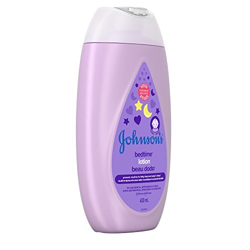 Johnson's Baby bedtime lotion and cream for dry skin