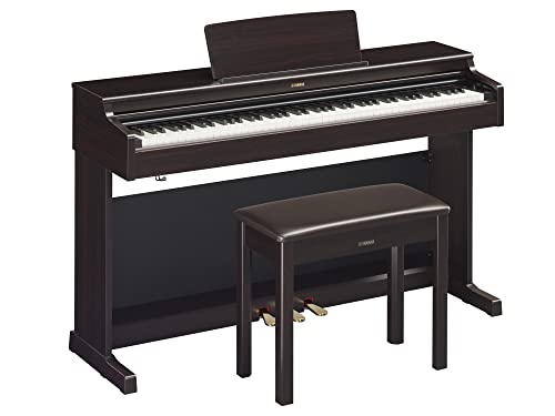 Yamaha YDP165 Arius Console Piano with Bench, Rosewood