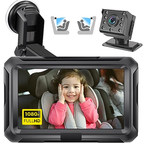 Zacro HD 1080P Baby Car Camera with Monitor