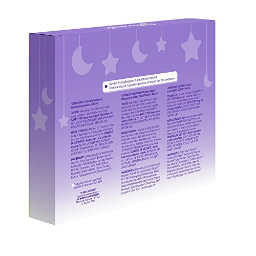 Johnson's Baby bedtime gift set - 3 pieces