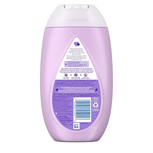 Johnson's Baby bedtime lotion and cream for dry skin