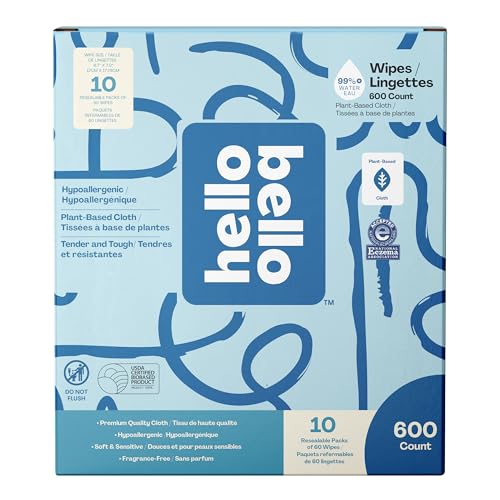 Hello Bello Baby Wipes 600 pack