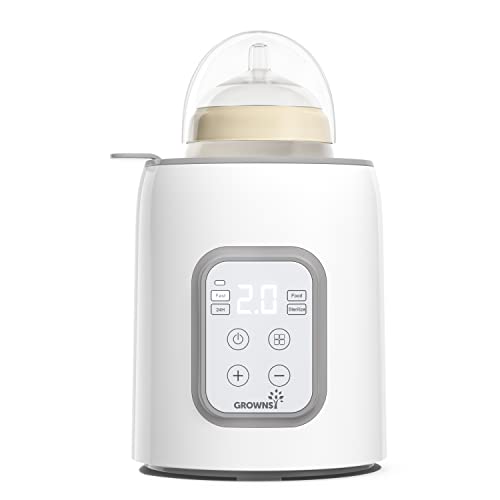 GROWNSY VIP Baby Bottle Warmer with Timer & LCD Display