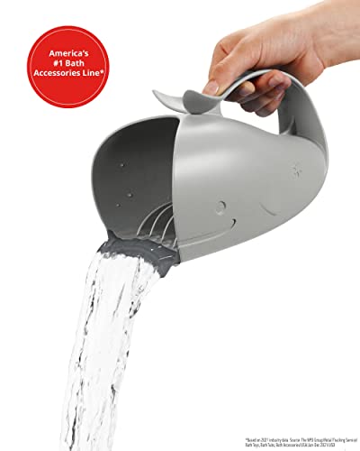 Skip Hop Moby Tear-Free Bath Rinser Cup, Grey