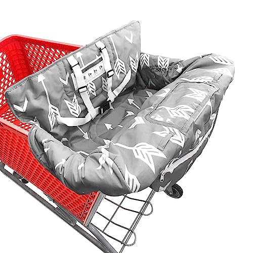 VIP 2-in-1 Portable Shopping Cart & High Chair Cover