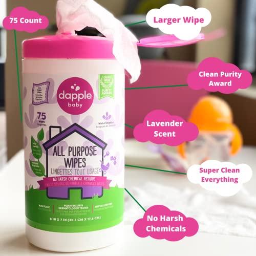 Dapple Baby 75-Count All Purpose Cleaning Wipes