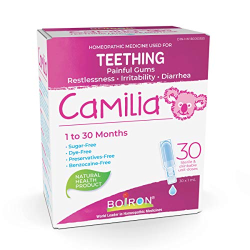 Boiron Camilia Baby Teething Relief, 30 Count Pack