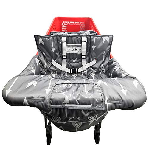 VIP 2-in-1 Portable Shopping Cart & High Chair Cover