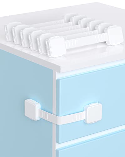 VIP 6 Pack Child Safety Locks for Cabinets