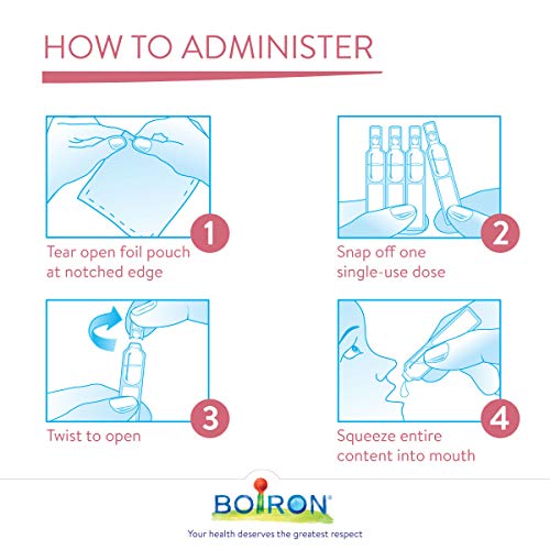 Boiron Camilia Baby Teething Relief, 30 Count Pack