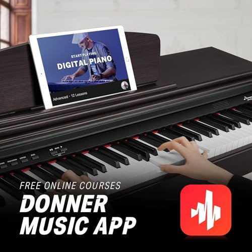 Donner DDP-300 Digital Piano 88 Key Weighted Keyboard VIP Shopping