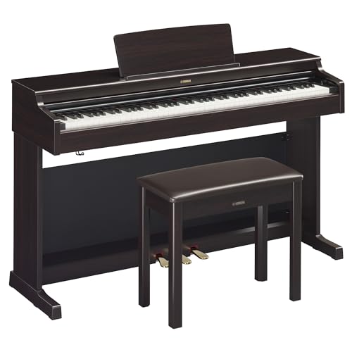 Yamaha YDP165 Arius Console Piano with Bench, Rosewood