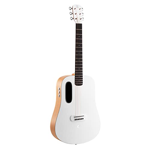 Original Acoustic Electric Guitar with Effects for Adults - White