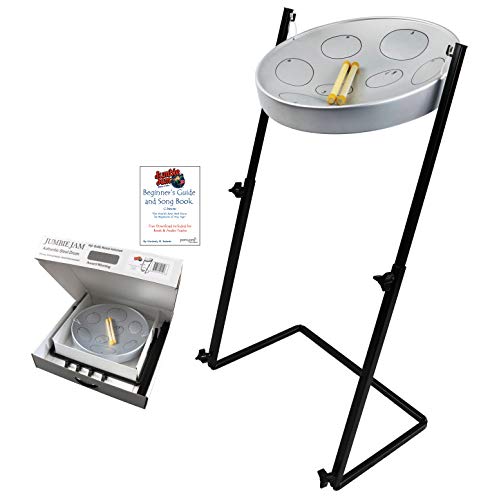 Panyard Jumbie Jam Steel Drum (W1158) - Silver VIP