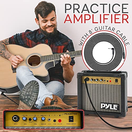 PYLE 40” Acoustic Electric Guitar Kit - VIP Shopping