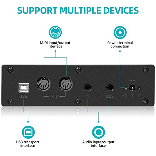 ZHRUNS Digital Piano with 88 Hammer Keys (White)