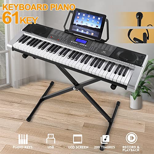 Electric Piano Keyboard Bundle for Beginners - VIP Shopping