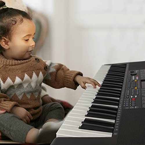 54-Key Portable Electronic Keyboard with LCD Screen & Mic