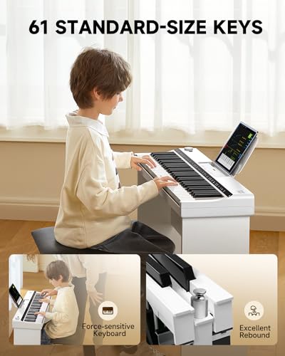 Donner Electronic Keyboard 61 Key Piano for Beginners