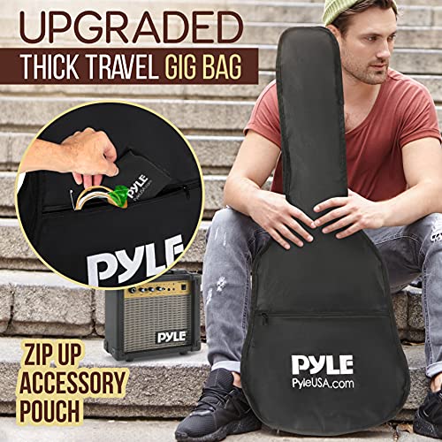 PYLE 40” Acoustic Electric Guitar Kit - VIP Shopping