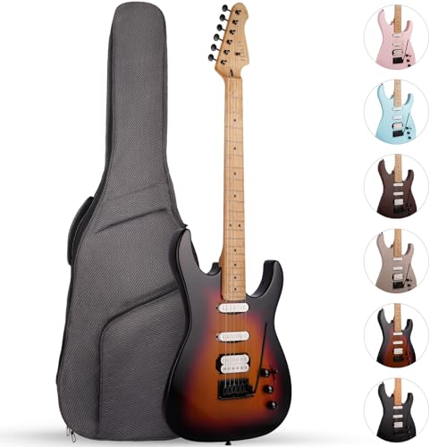 39" Full Size Electric Guitar, ST Style, Right-Handed