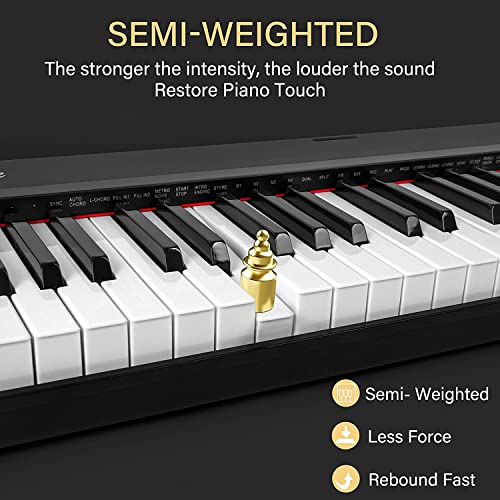Kmise 88 Keys Digital Piano for VIP Beginners