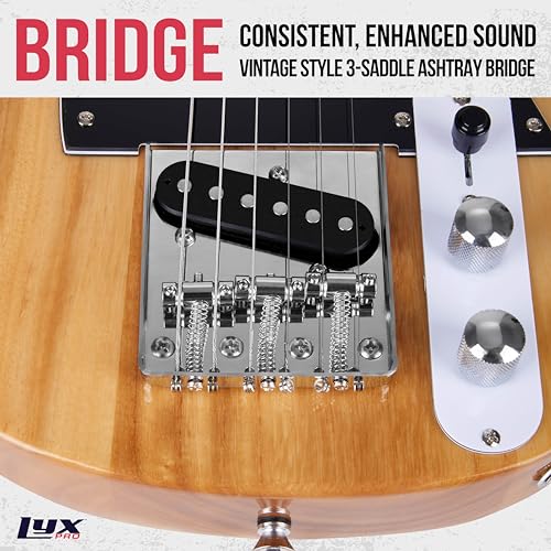 30" LyxPro Electric Guitar TL Series with Accessories