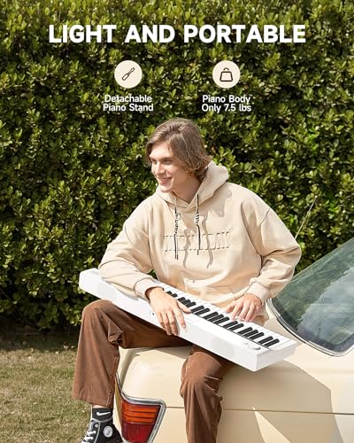 Donner Electronic Keyboard 61 Key Piano for Beginners