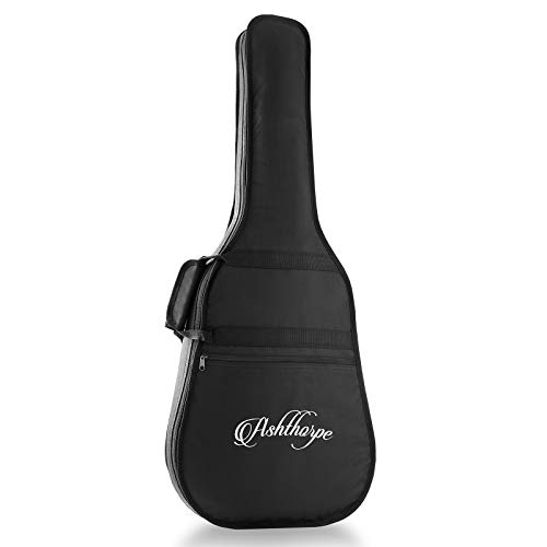 Ashthorpe Full-Size Cutaway Acoustic-Electric Guitar - Premium Red