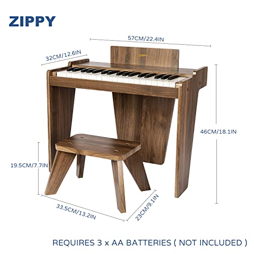 ZIPPY Kids 37-Key Digital Piano Educational Toy