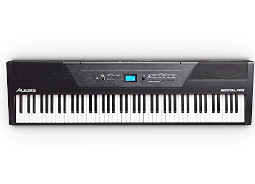 Alesis Recital Pro 88-Key Digital Piano Keyboard VIP
