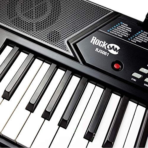 RockJam 61 Key Keyboard Piano VIP Bundle
