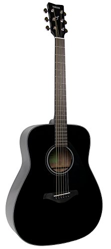 Yamaha FG800 VIP Acoustic Guitar in Black