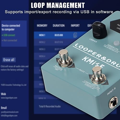 VIP Loop Pedal & Drum Machine 2-In-1