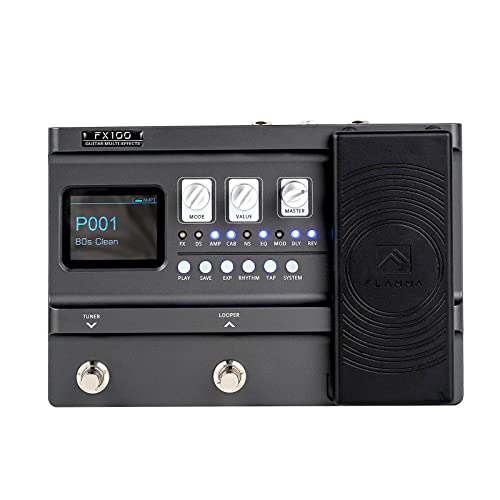 FLAMMA FX100 Guitar Pedal: 151 Effects, 200 Presets