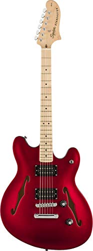 Fender Affinity Starcaster Maple Candy Apple Red Guitar
