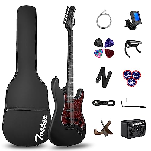 Electric Guitar Kit with Amp, Tuner, and Accessories