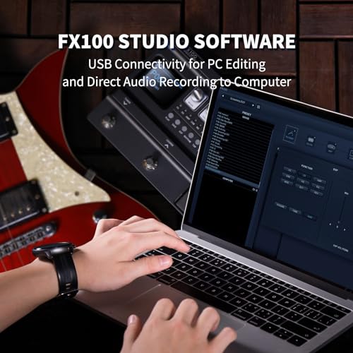 FLAMMA FX100 Guitar Pedal: 151 Effects, 200 Presets