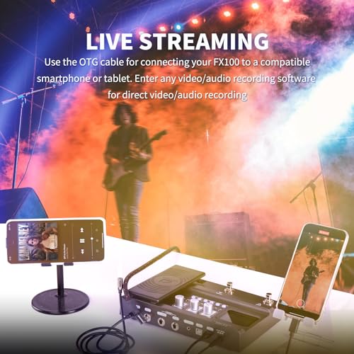 FLAMMA FX100 Guitar Pedal: 151 Effects, 200 Presets