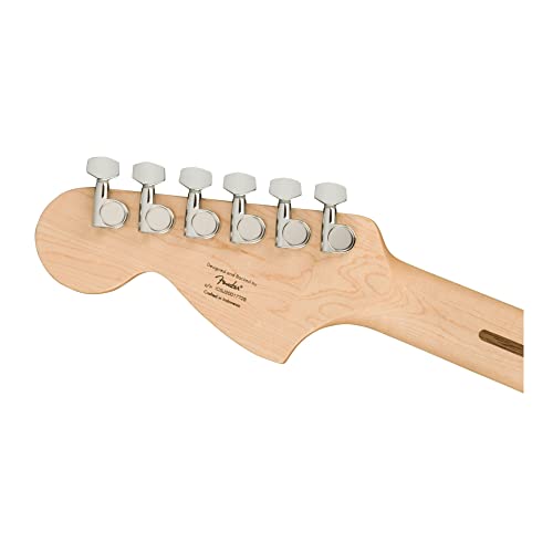 VIP White Stratocaster Electric Guitar, Laurel Fingerboard