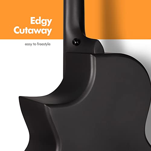 Enya Carbon Fiber X4 PRO Acoustic Electric Guitar Bundle