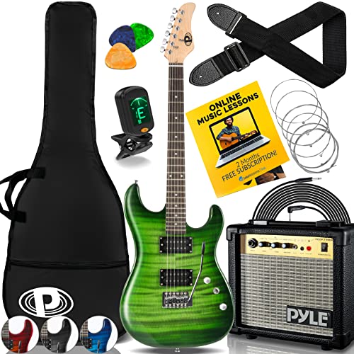VIP Guitar and Amp Bundle Package - Green