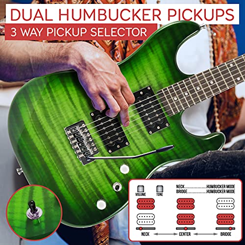 VIP Guitar and Amp Bundle Package - Green