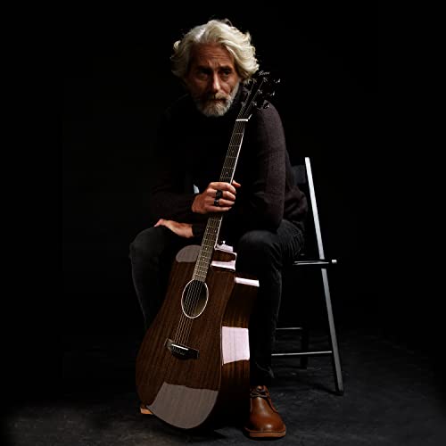 Rosen G31 Black Solid Mahogany Acoustic Guitar Bundle