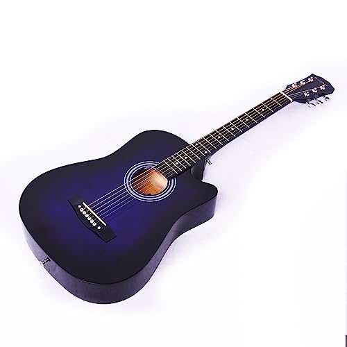 Purple Rosefinch Acoustic Guitar Bundle for Beginners
