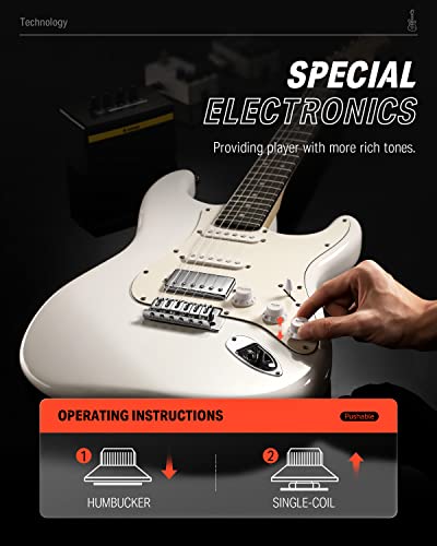 Donner Electric Guitar Starter Kit with Amp & Accessories